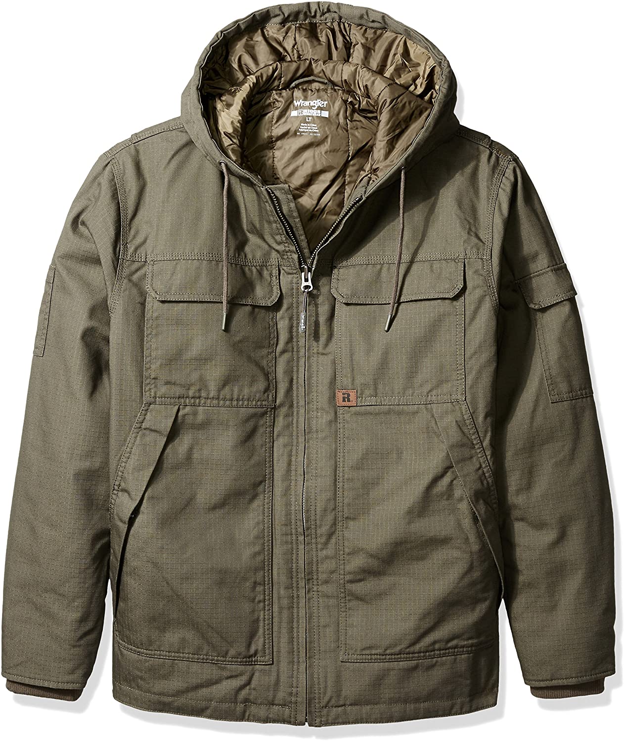 wrangler hooded jacket