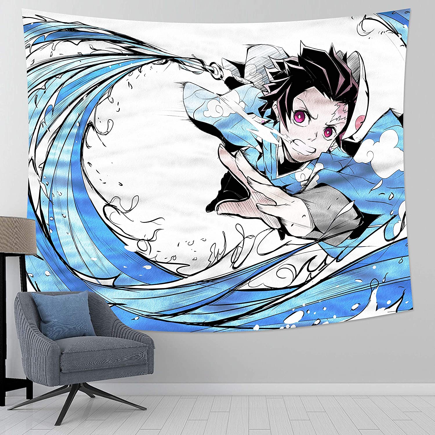 Mothman Butterfleye Zodiac Sign Art Anime Tapestry | FIHEROE.