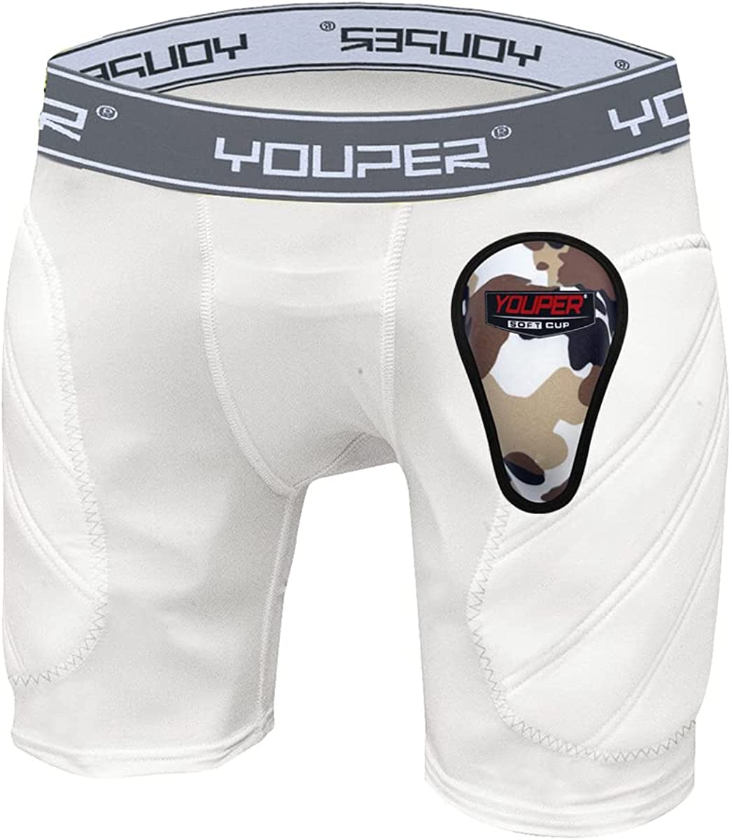 Buy Youper Youth Boxer Brief w/Soft Foam Protective Athletic Cup
