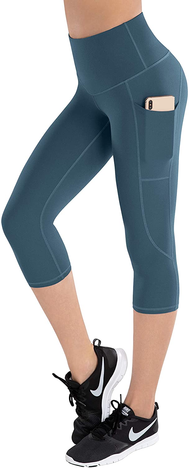 LifeSky Yoga Pants for Women, High Waisted Tummy Control Workout Leggings  with P | eBay