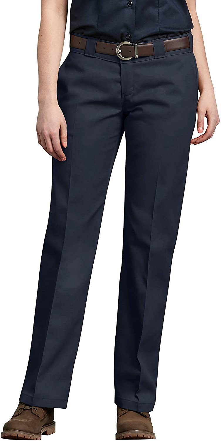 High Rise Twill Trouser with Stretch Waist | Chums