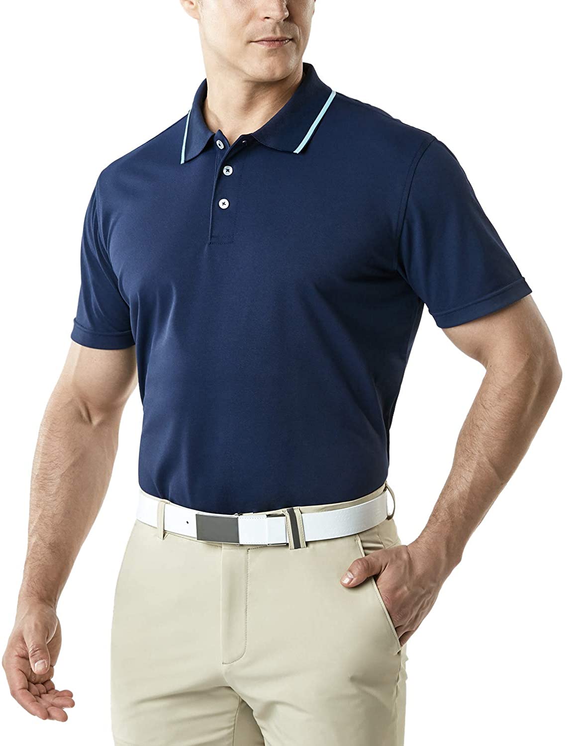 TSLA Men's Short Sleeve Polo Shirts, Regular fit Quick Dry Golf Shirts,  Sports P | eBay