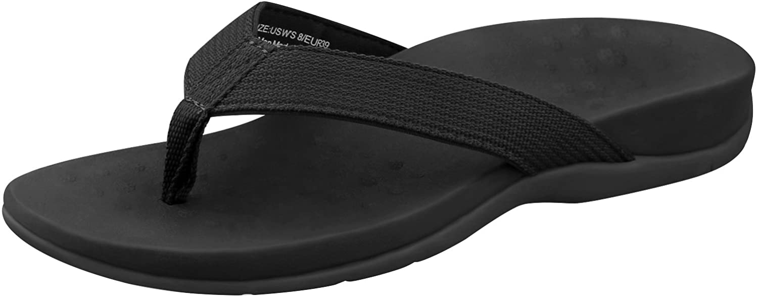 SESSOM&CO Women's Orthotic Sandals with Arch Support for Plantar ...