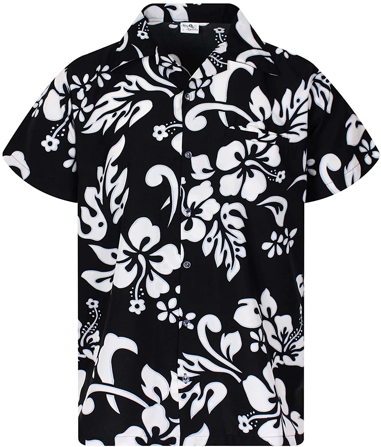  KING KAMEHA Funky Hawaiian Shirt, Shortsleeve, Funky