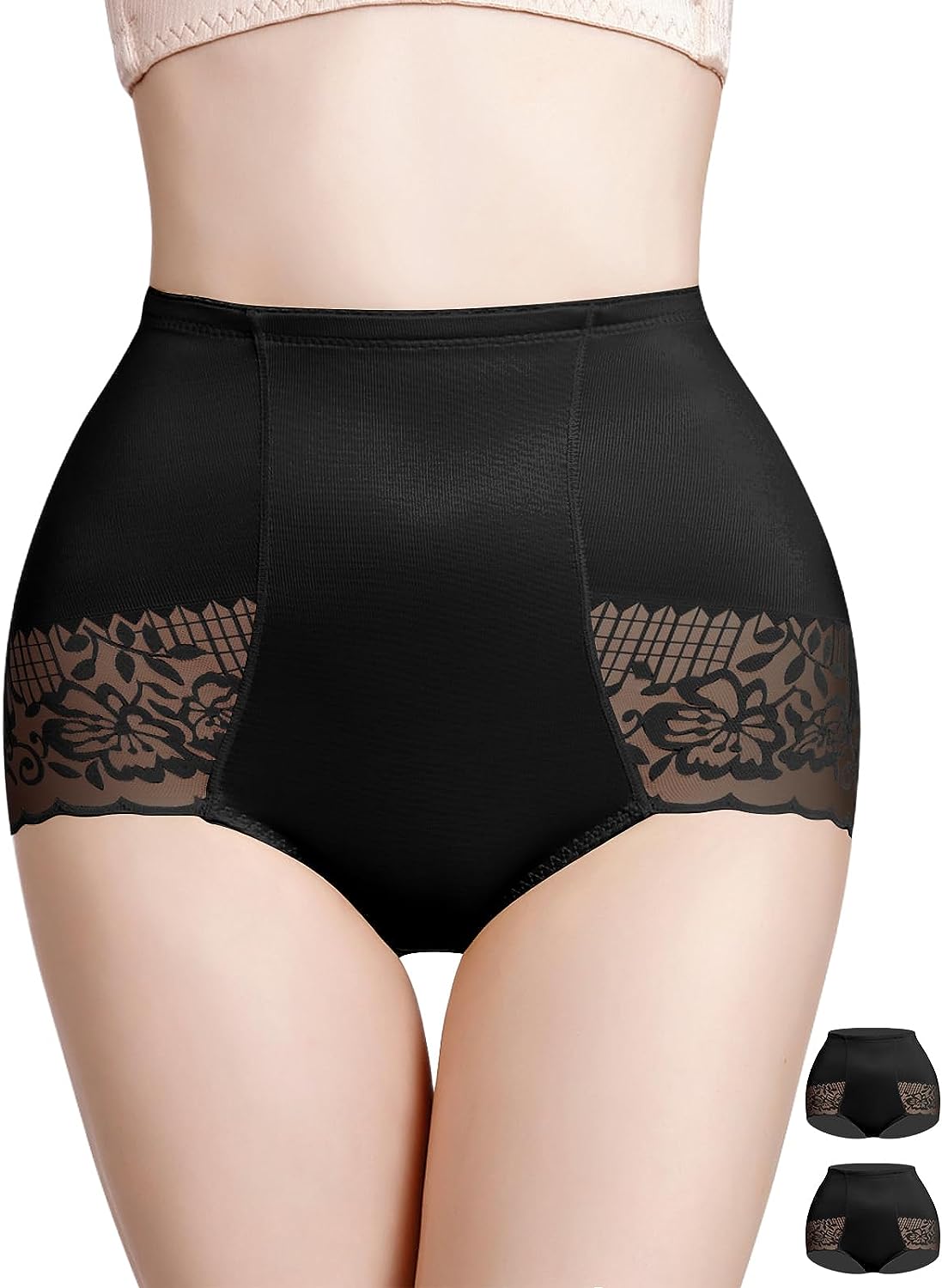 Buy WOWENY 2 Packs Womens No VPL Knickers High Waist Seamless