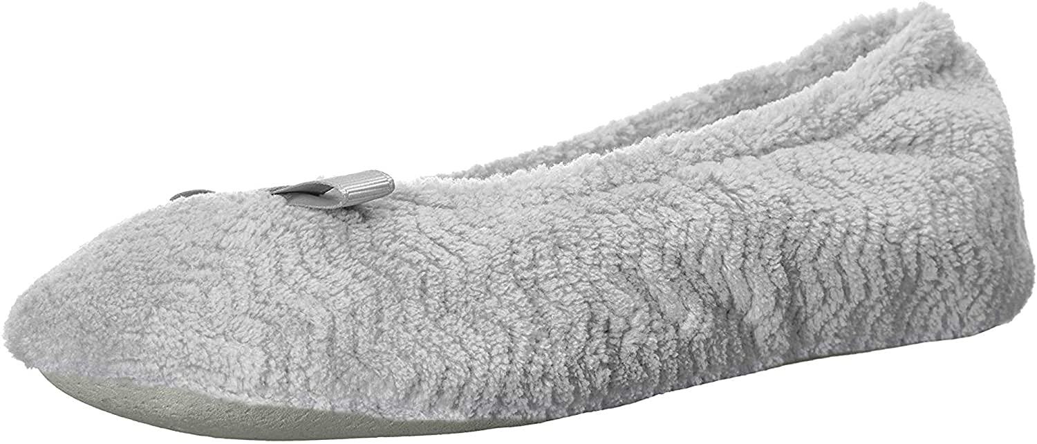 Isotoner women's 2025 chevron ballet slippers