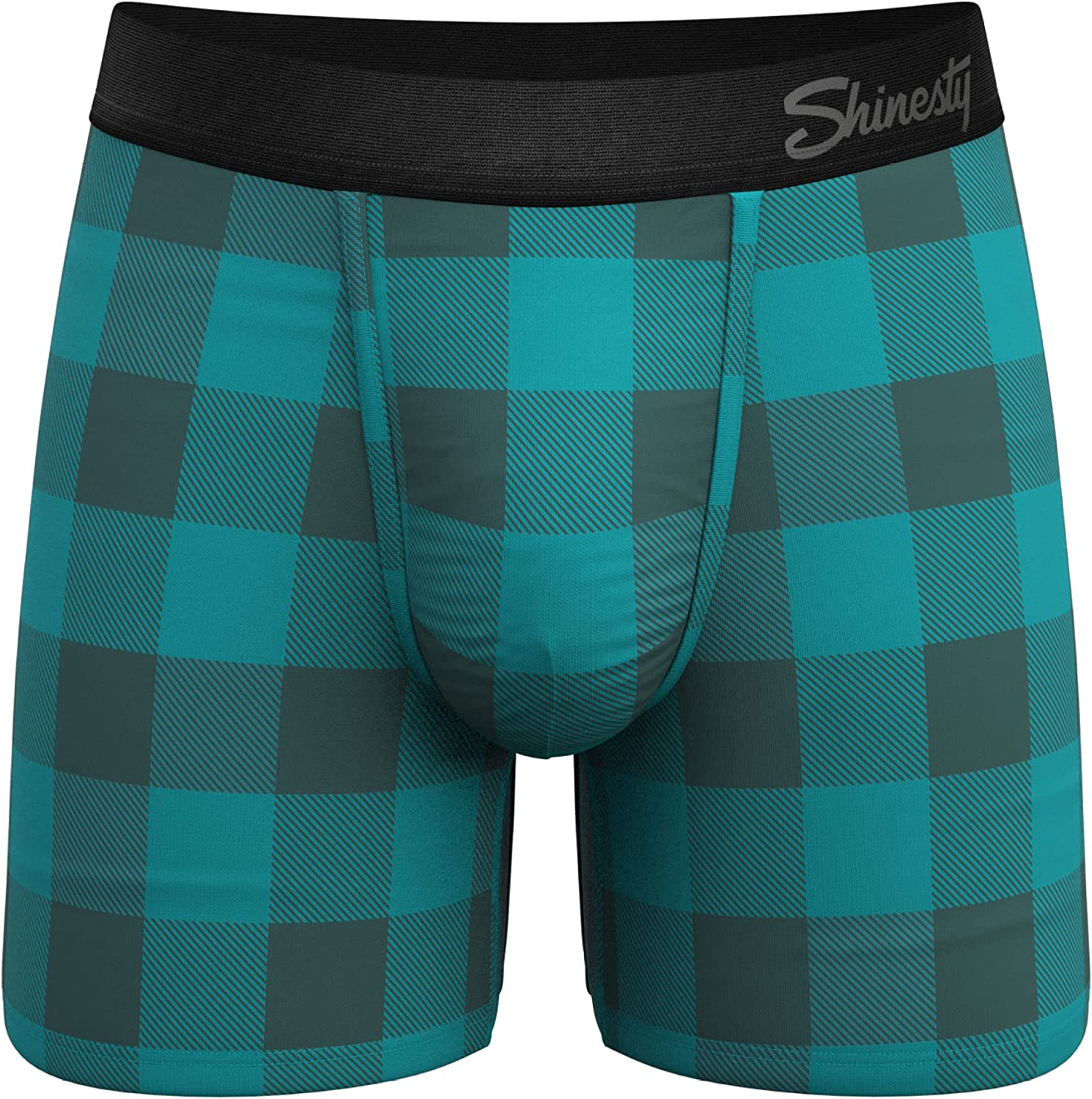 Shinesty Men's Pouch Boxer Briefs - Micro Modal Ball Hammock Underwear with  Fly
