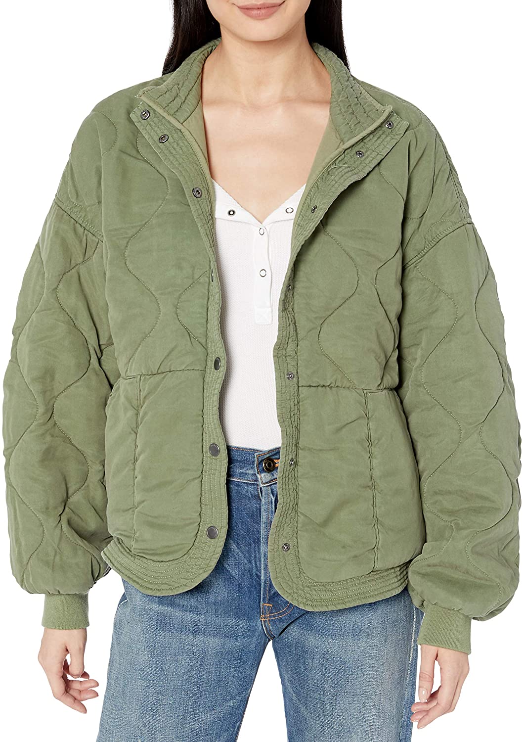 [BLANKNYC] womens Quilted Jacket | eBay