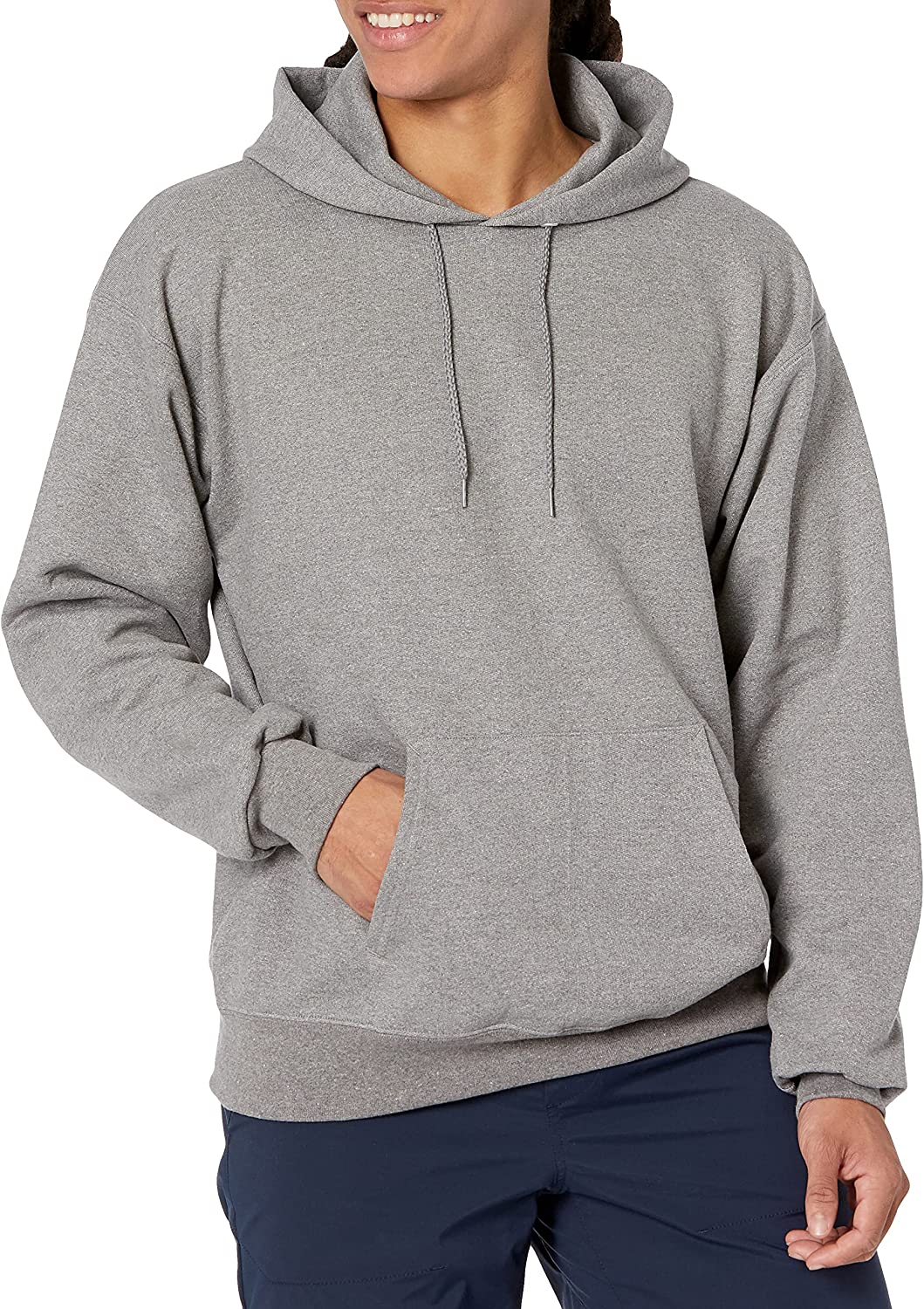 Hanes Men's Ultimate Sweatshirt, Heavyweight Fleece Hoodie, Cotton  Sweatshirt for Men