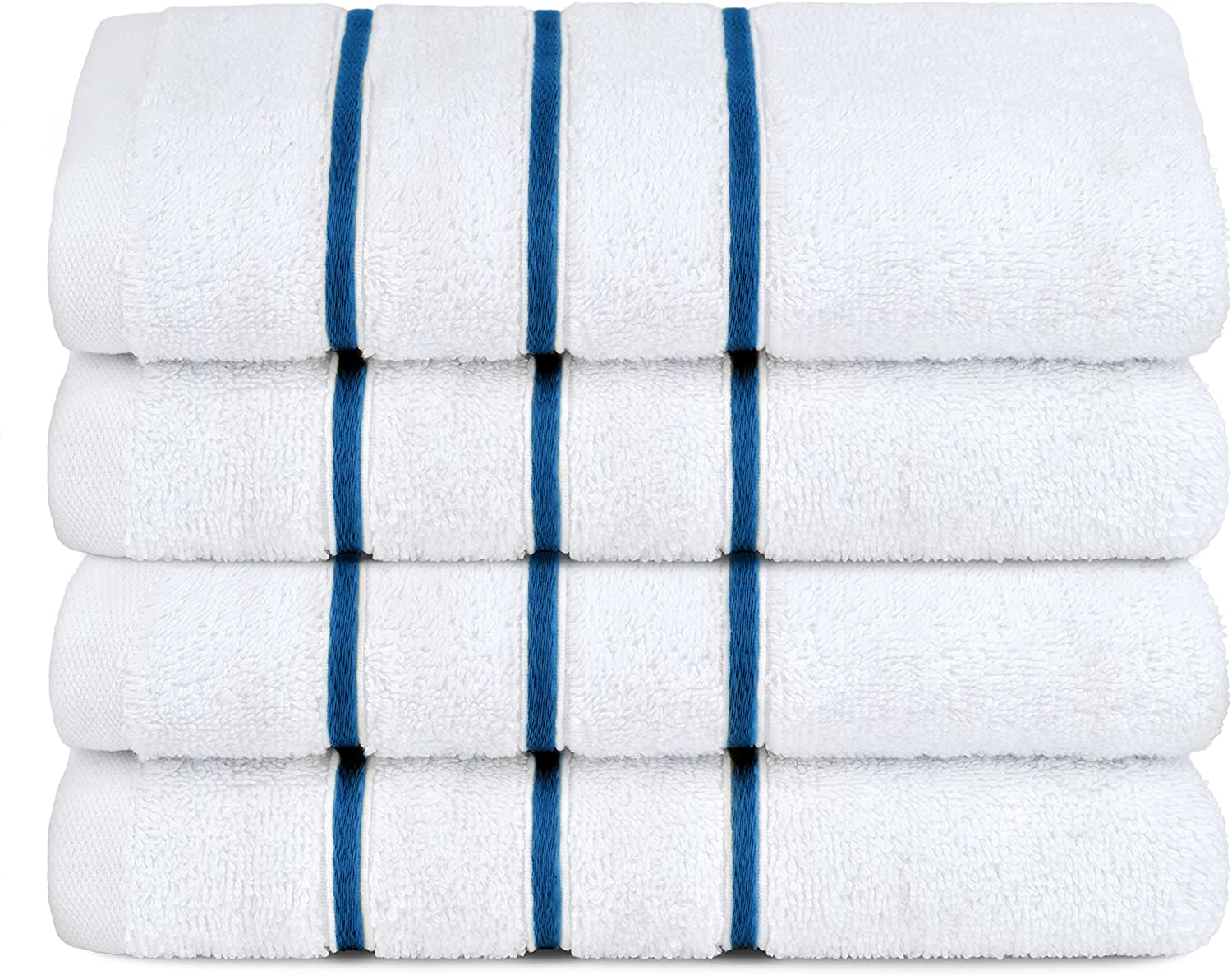  Dorlion Towels 6 Piece White Towel Set, 100% Turkish