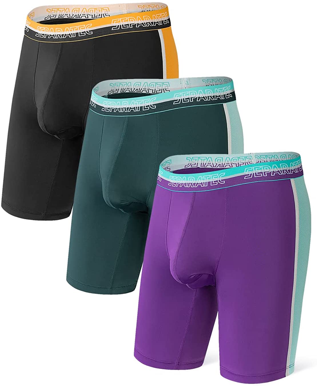 Buy SeparatecMen's Dual Pouch Underwear Lightweight Sport Quick Dry  Performance Boxer Briefs 3 Pack Online at desertcartSeychelles