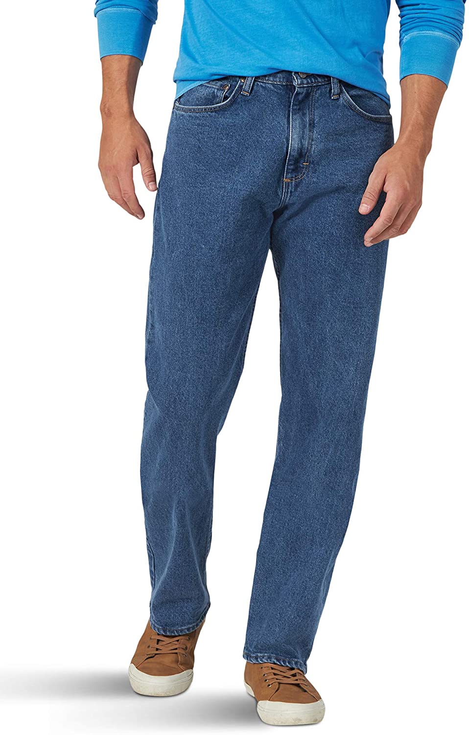 wrangler relaxed fit with flex