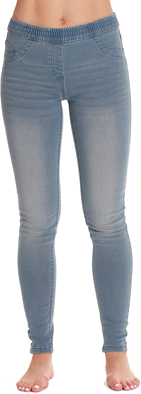Just Love Denim Jeggings For Women With Pockets Comfortable Stretch Jeans  Leggings, Jeggings With Pockets For Ladies
