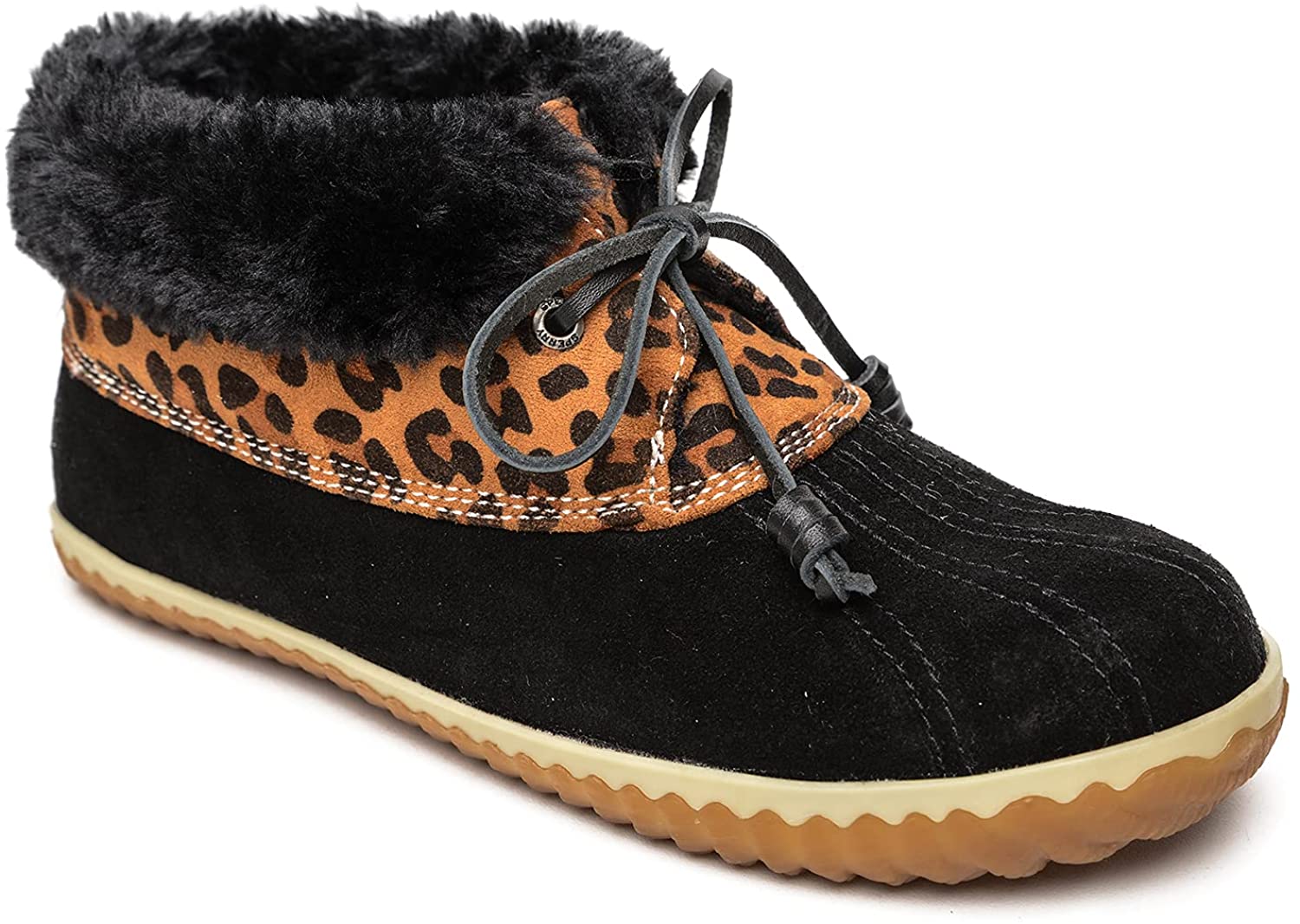 sperry slipper booties