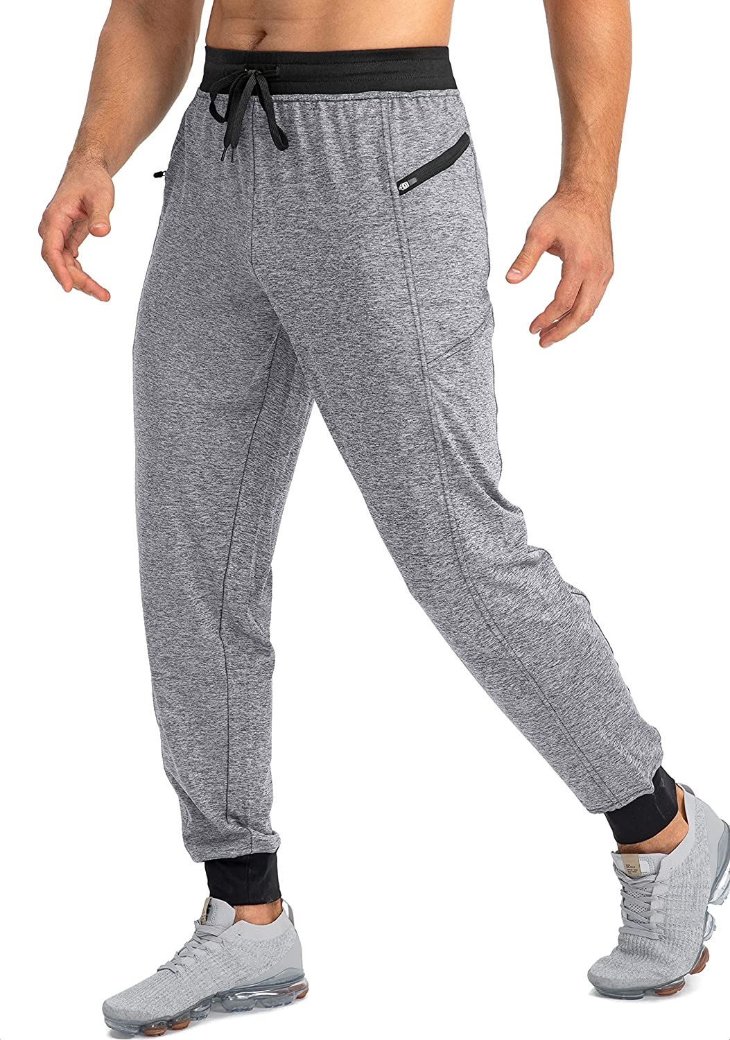 G Gradual Men's Sweatpants with Zipper Pockets Athletic Pants Traning Track  Pants Joggers for Men Soccer, Running, Workout
