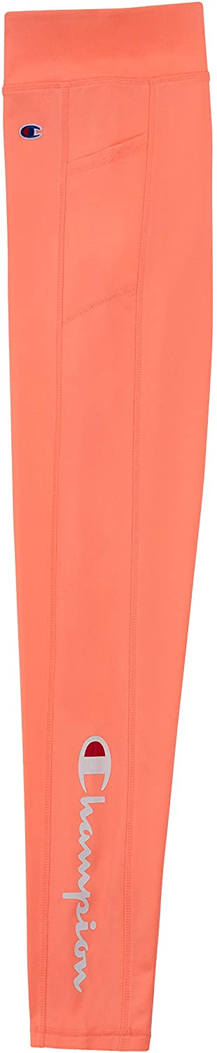 Champion Girls Heritage Stretch Active Tech Leggings with Media Pocket 