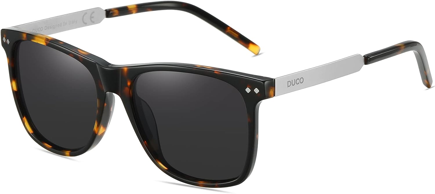 DUCO Polarized Sunglasses For Men Sunglasses Mens Sun Glasses For