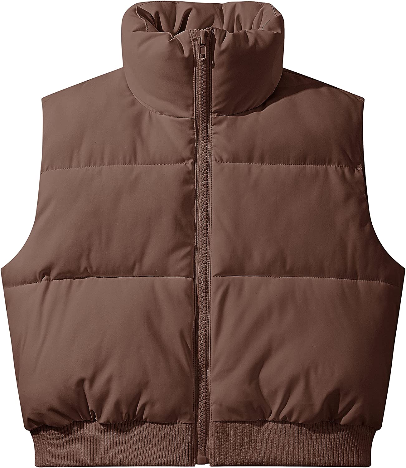 MEROKEETY Women's Crop Puffer Vest … curated on LTK in 2023