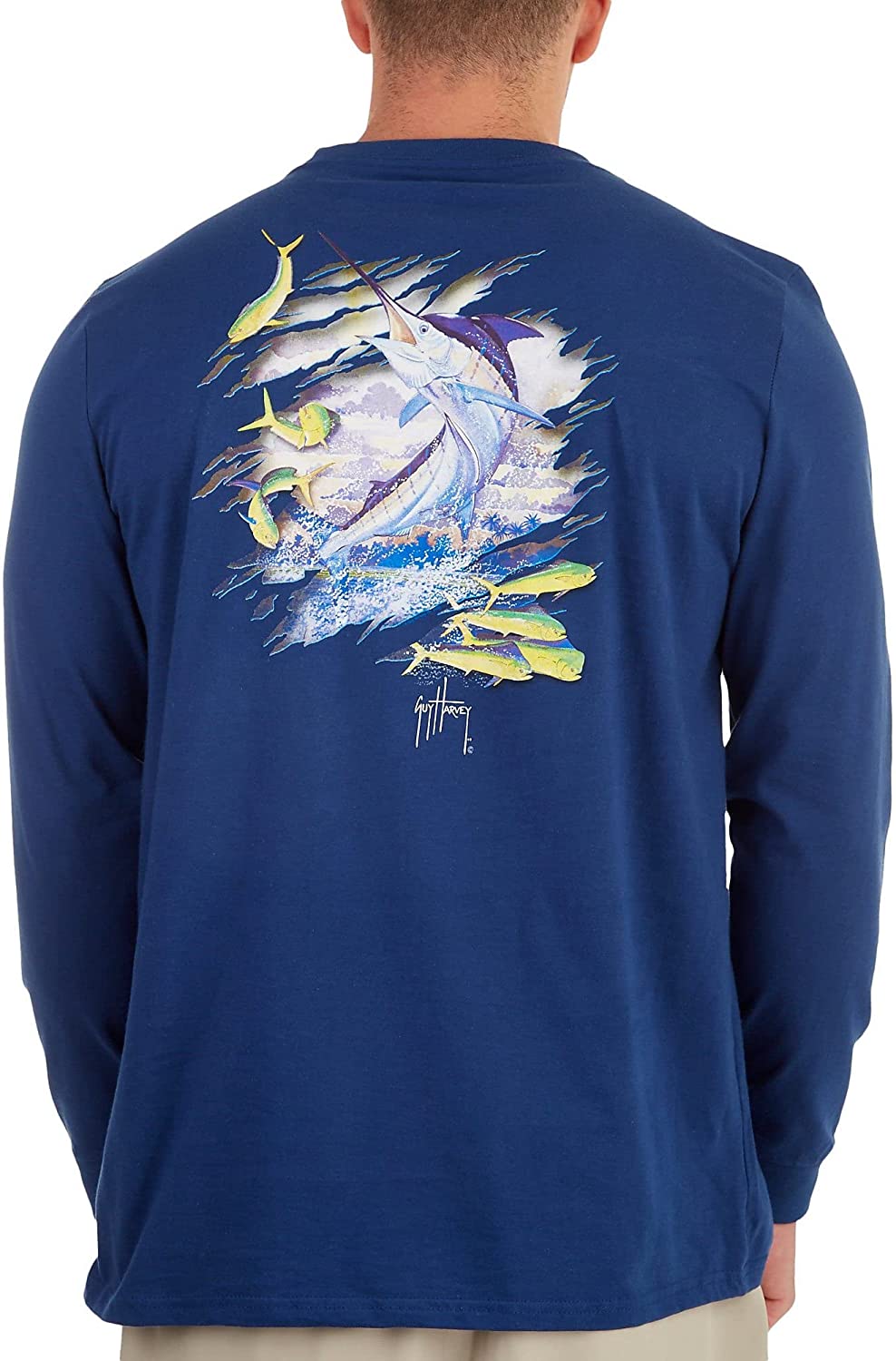 Guy harvey long deals sleeve dri fit