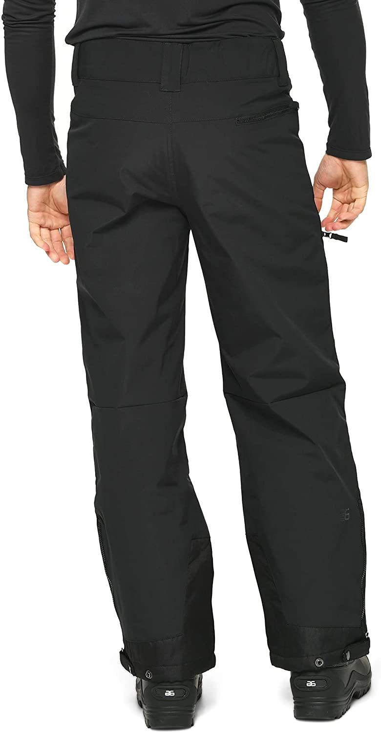 Arctix Men's Mountain Insulated Ski Pants Black Medium/32" Inseam 