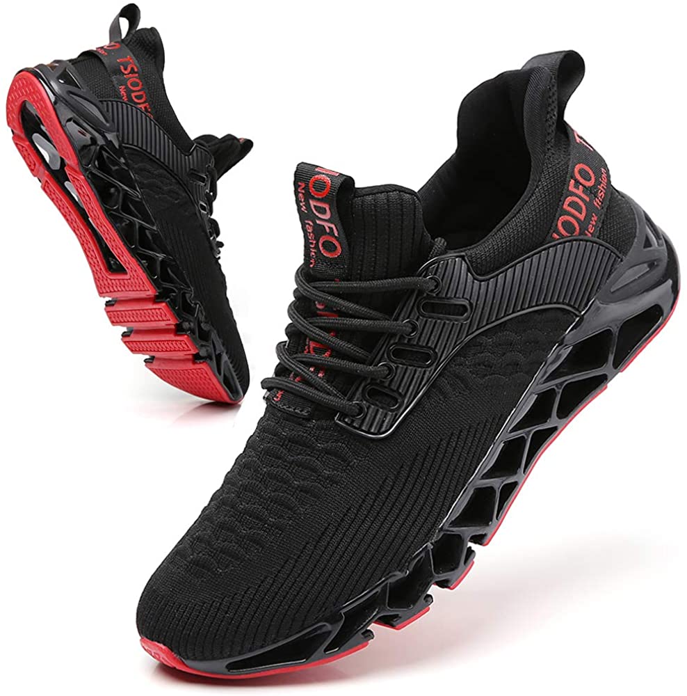 Fashion Men's Shoes Mesh Breathable Running Shoes Mens Walking Casual Shoes
