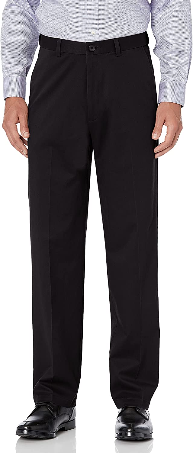 And Big & Tall Sizes Haggar Men's Work To Weekend No Iron Flat Front Pant Reg 