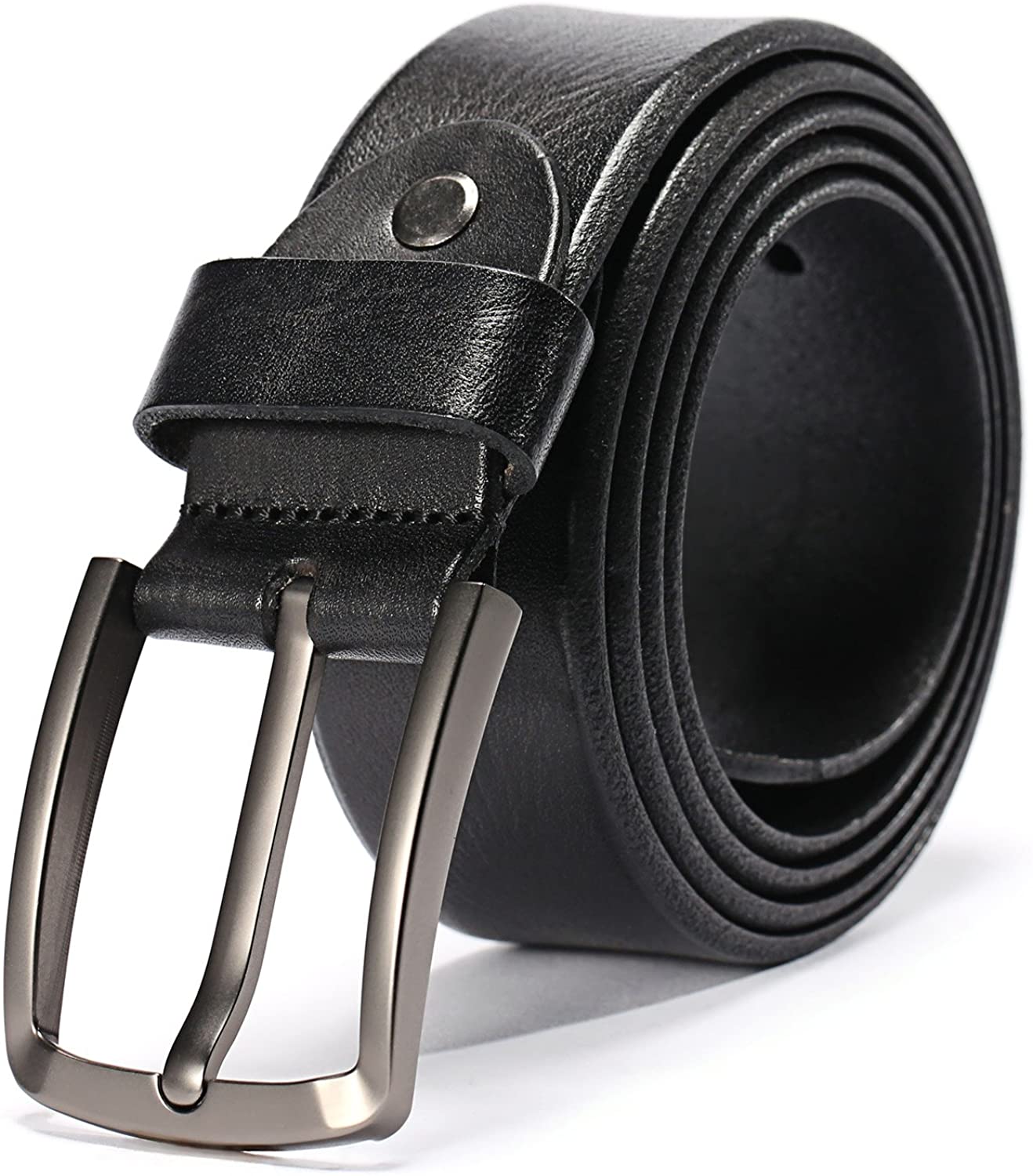 KEECOW Men's Italian Cow Leather Belt