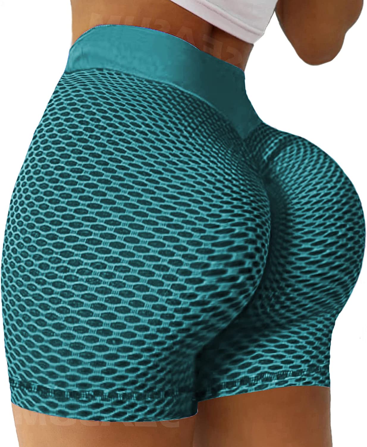 SEASUM Women Workout Shorts Brazilian Textured Booty Leggings Shorts  Anti-Cellulite Scrunch Butt Lift XS at  Women's Clothing store