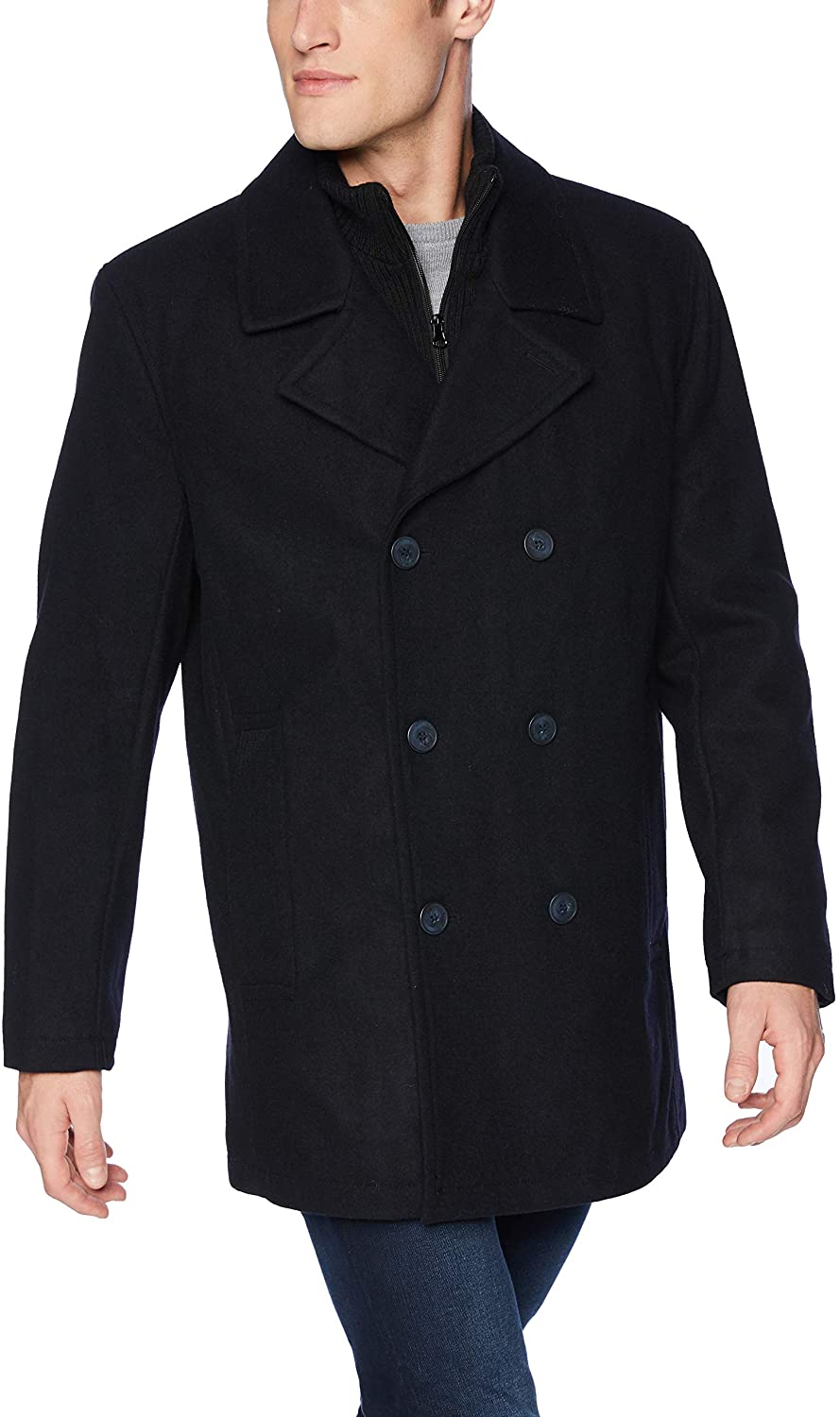 melton wool peacoat