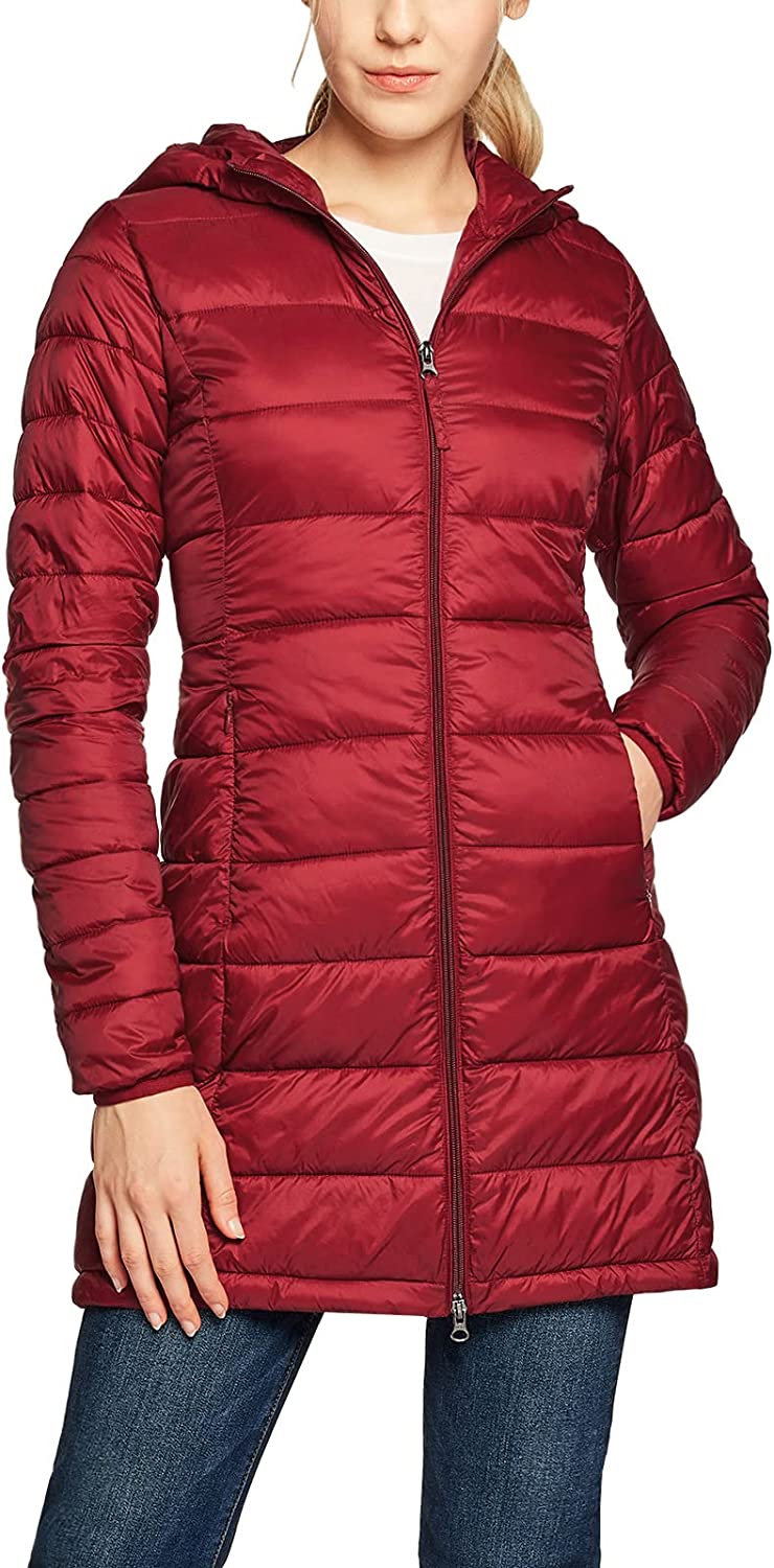 TSLA Women's Lightweight Packable Accent Puffer Jackets w Hood,  Water-Resistant