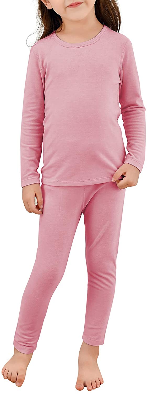 Girls Underwear Kids Thermal Underwears Toddler Winter Base Layer Sets  Pajamas S
