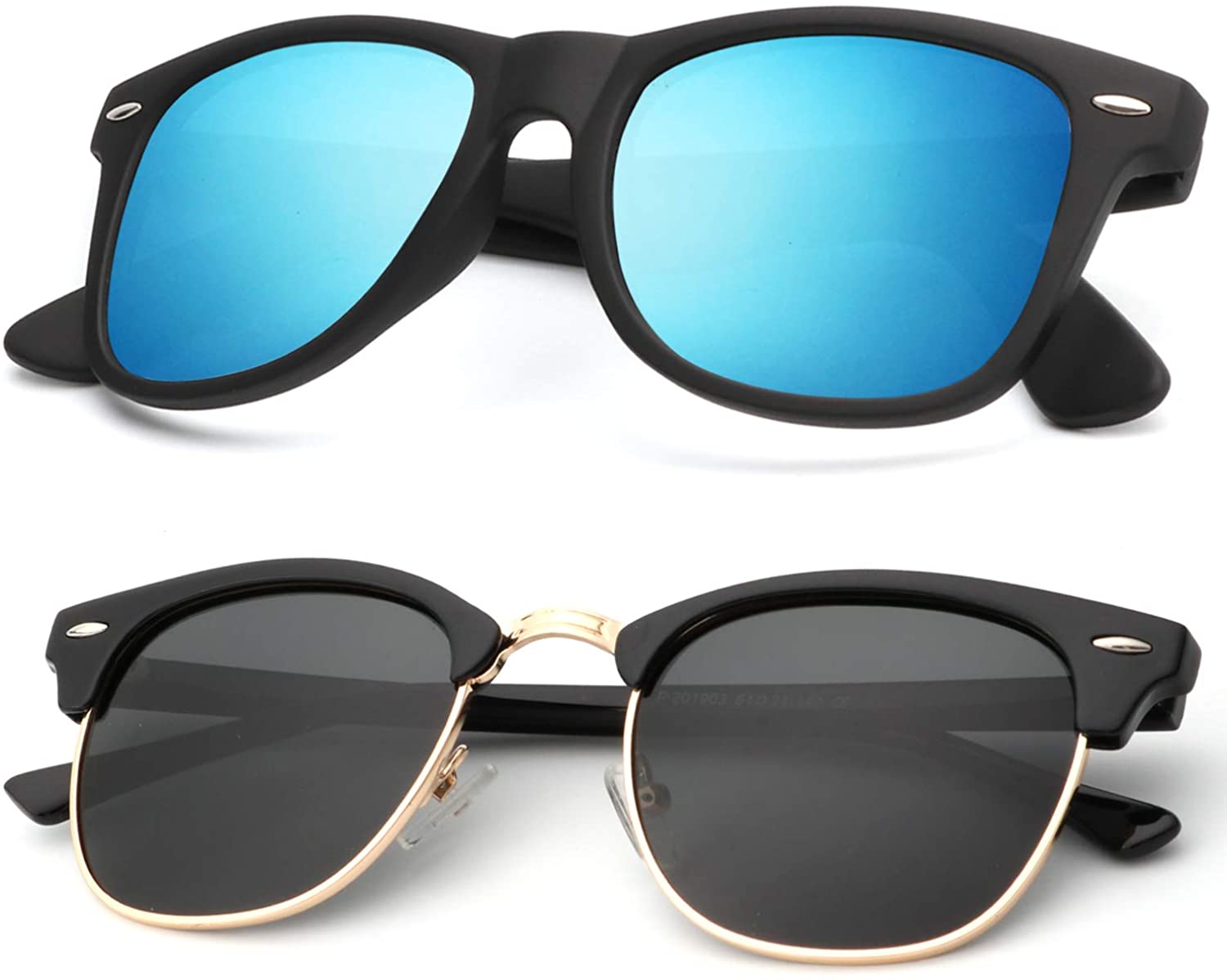 GetUSCart- KALIYADI Polarized Sunglasses Men, Lightweight Mens