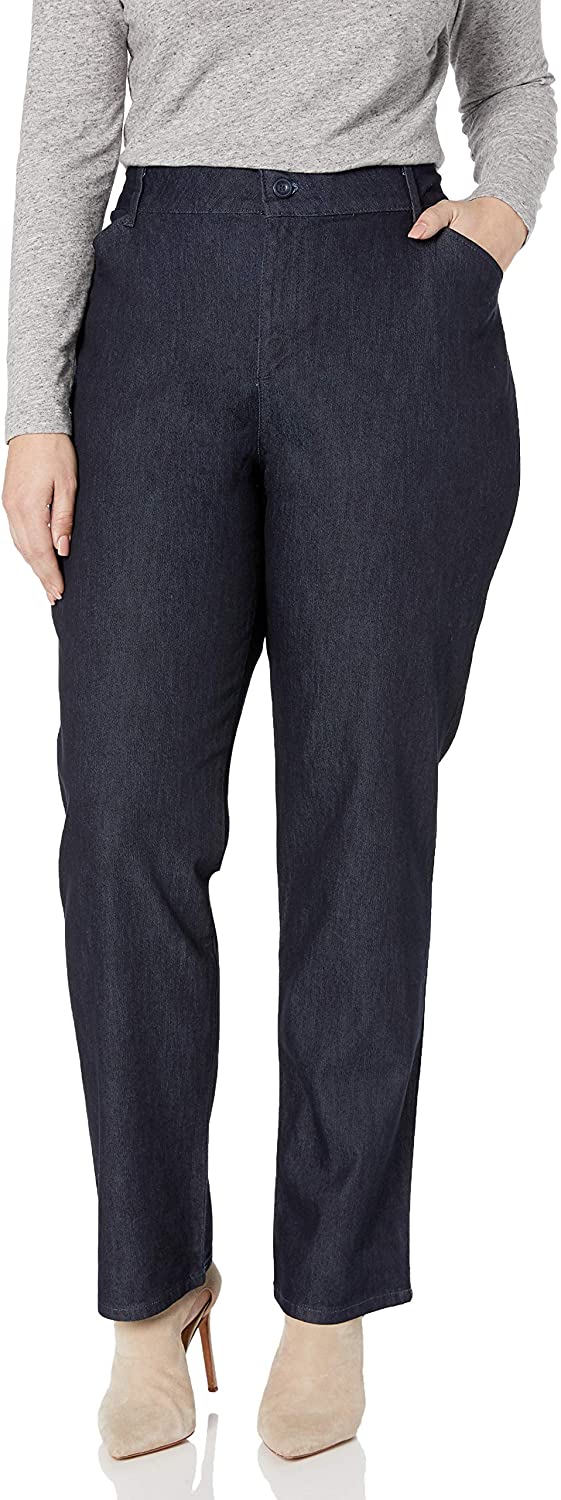 LEE Women's Plus Size Relaxed Fit All Day Straight Leg Pant