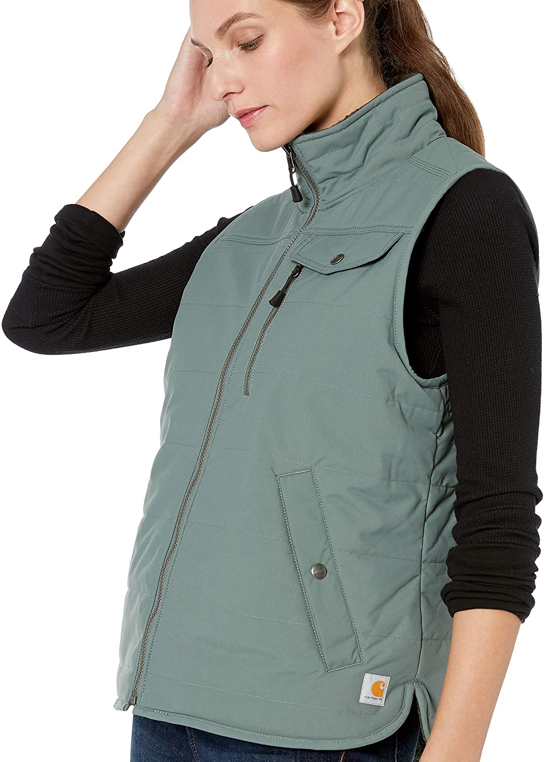 womens carhartt sherpa pullover