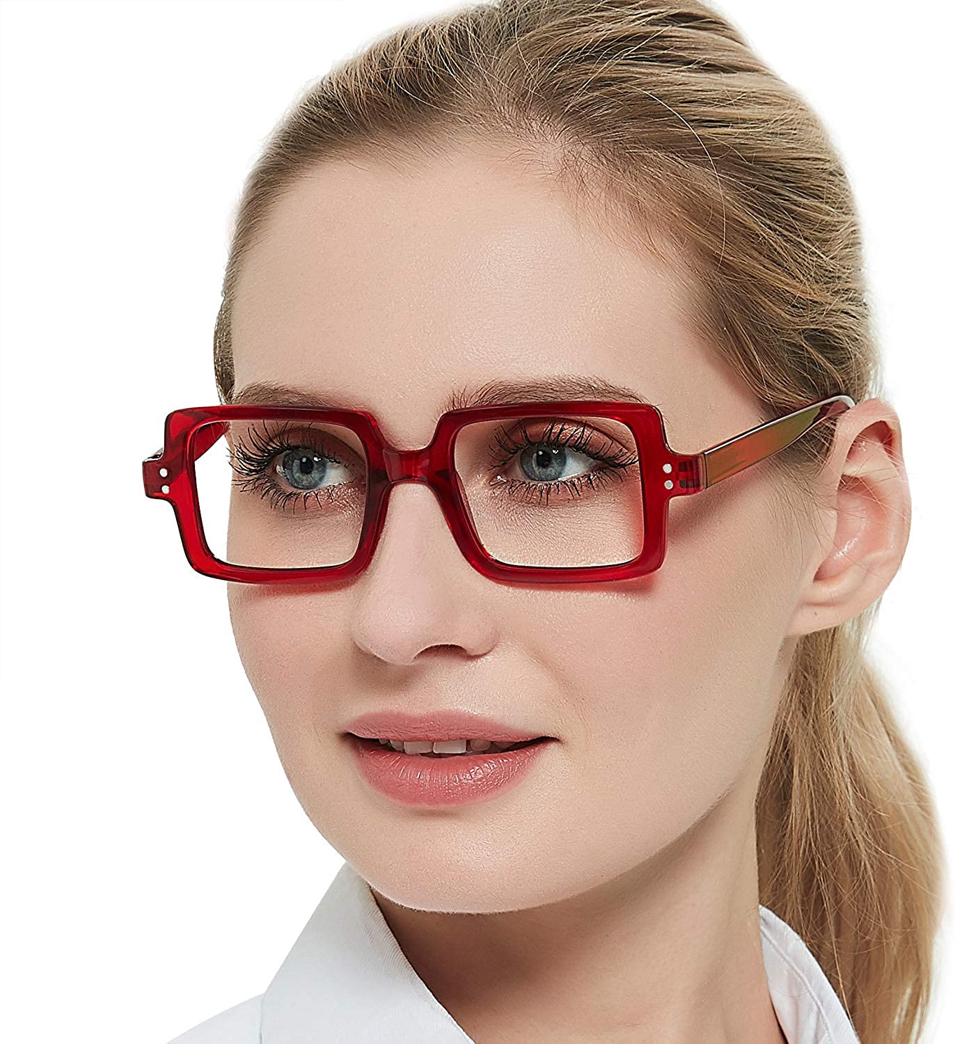 OCCI CHIARI Reading Glasses for Women Trendy Reader(1.0 1.5 2.0 2.5 30