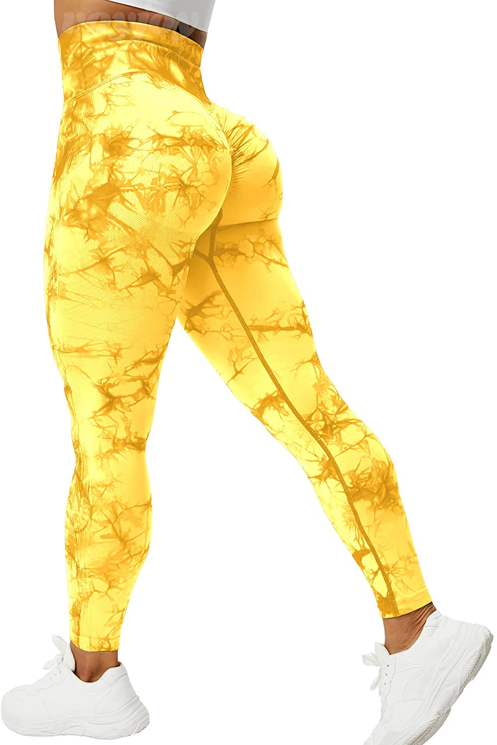 MAIGU Womens Yoga Pants Sexy Back Bow Tie Tummy Control Leggings Fashion  Solid Color Sports Seamless Tights 2022 Sweatpants, Yellow, XX-Large :  : Clothing, Shoes & Accessories