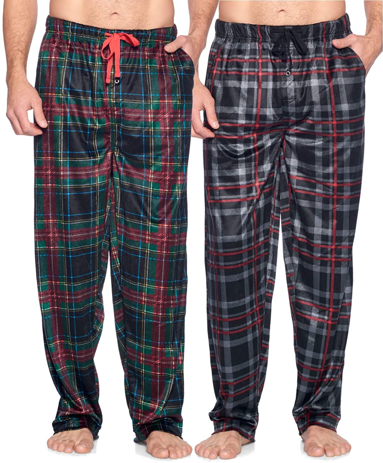 Ashford & Brooks Men's Mink Fleece Sleep Lounge Pajama Pants