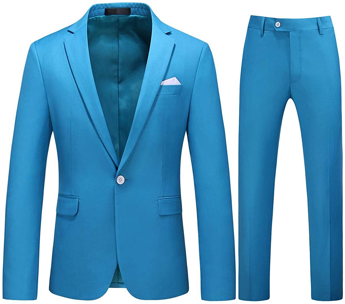 Neymar Same Suit Classic Men's Blazer Sets 2 Piece Jacket Pants Suits For  Men Single Breasted Blue Solid Color Male Clothing Set - AliExpress