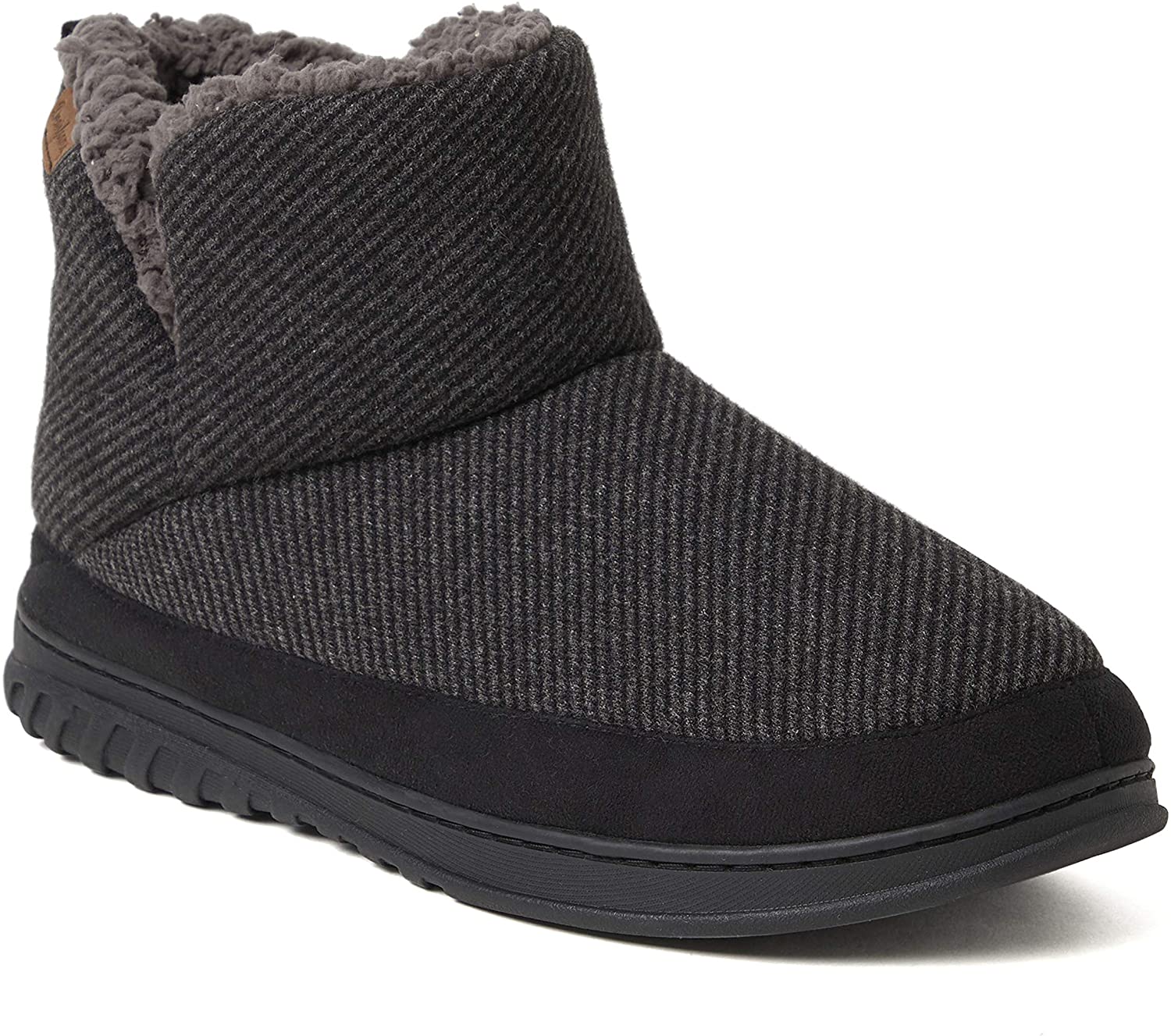 dearfoams men's bootie slipper