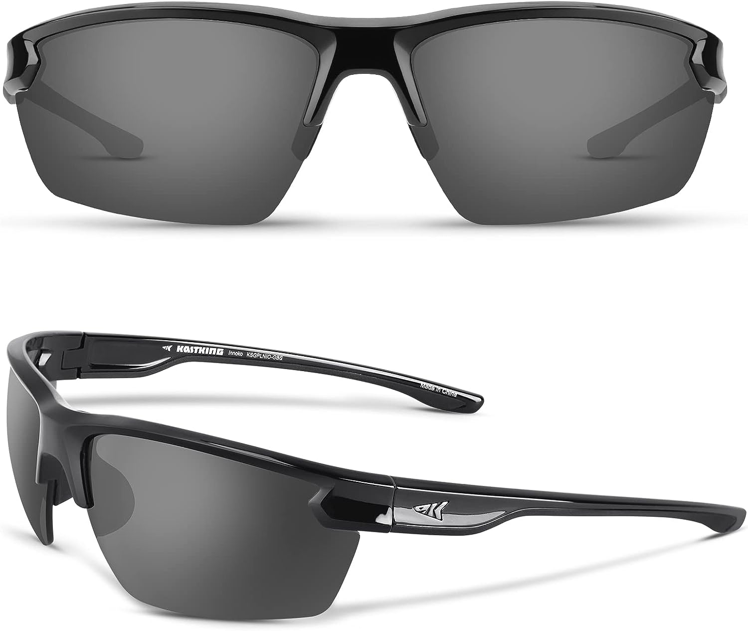 KastKing Innoko Polarized Sport Sunglasses for Men and Women, Ideal for  Baseball