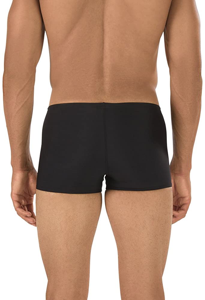 Speedo Mens Swimsuit Square Leg Endurance+ Solid | eBay