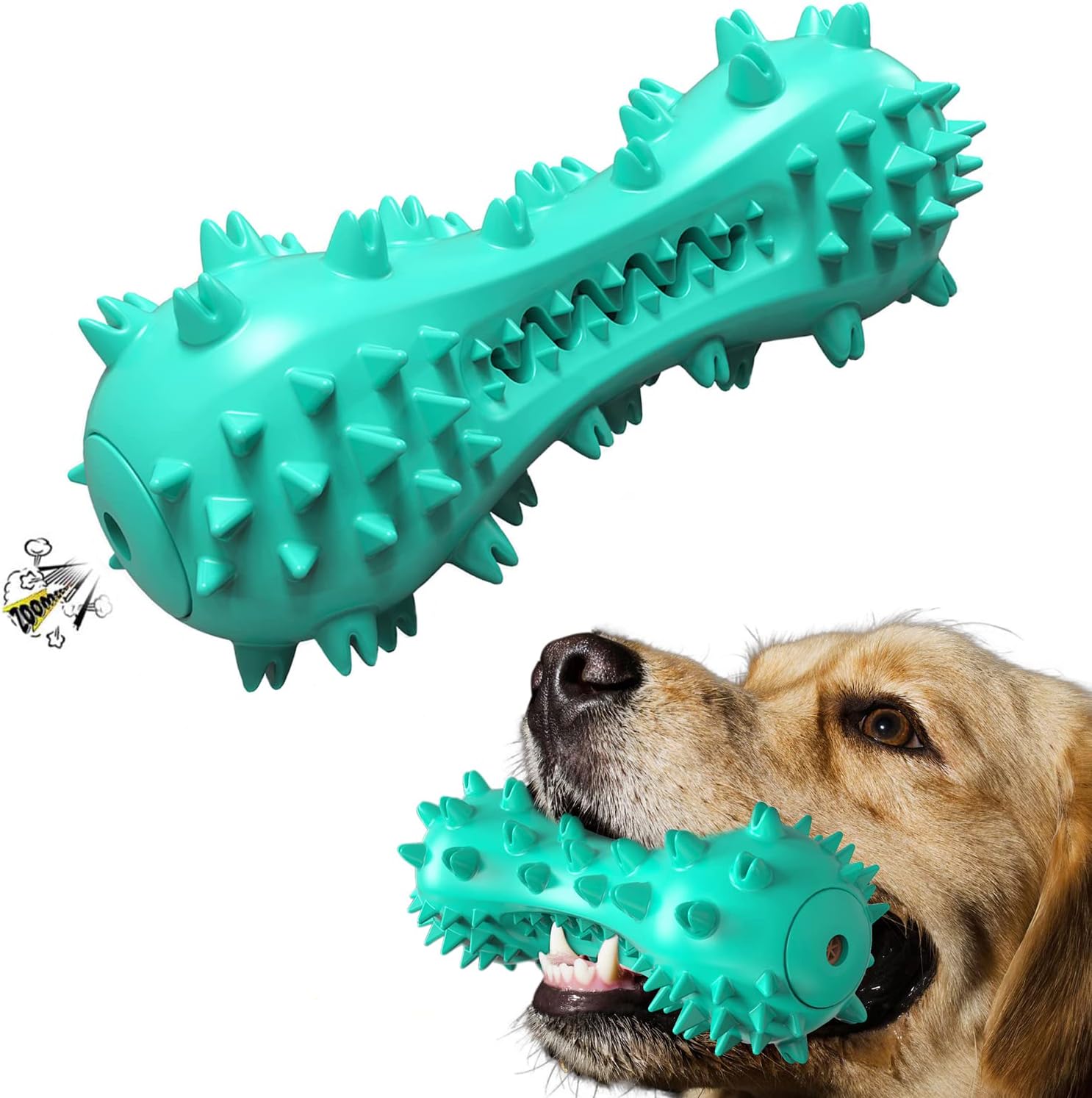 Dog Chew Toys,Indestructible Rubber Puppy Toy Pet Teething Toys