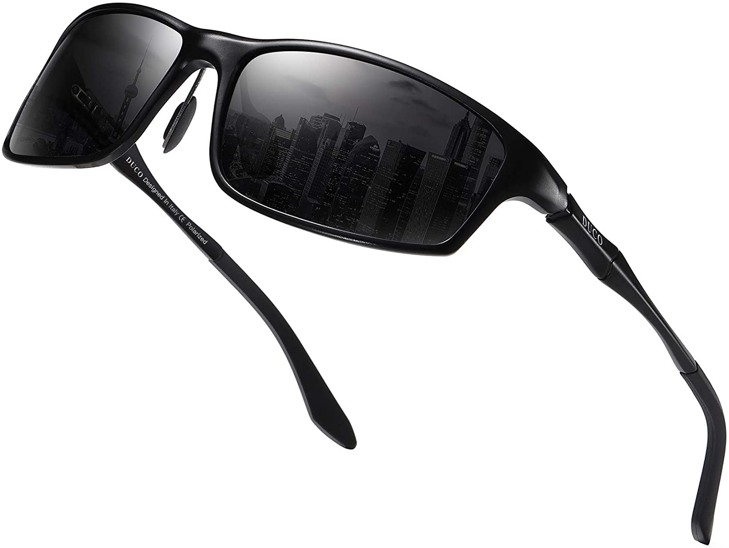 Duco Mens Driving Sunglasses Polarized Sports glasses 100% UV400 protection 6806S 