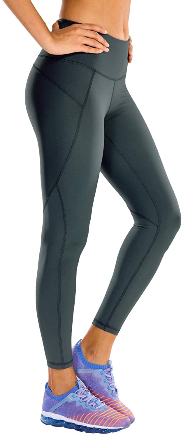 CRZ YOGA Non See-Through Compression Leggings for Women Hugged