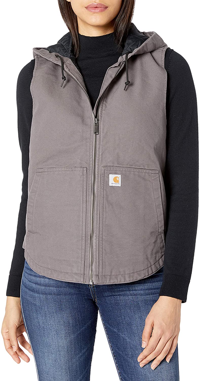 Carhartt hooded 2024 vest womens