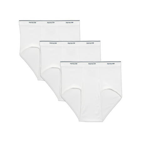 Vintage 1996 Fruit of The Loom Mens 3 Pairs White Briefs FTL Band XXXL ...