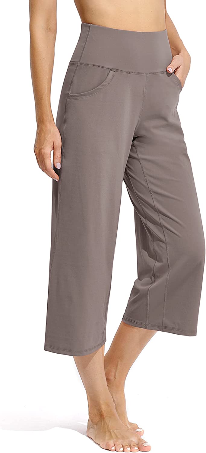 Promover Women's Activewear Trousers Straight Wide Leg with