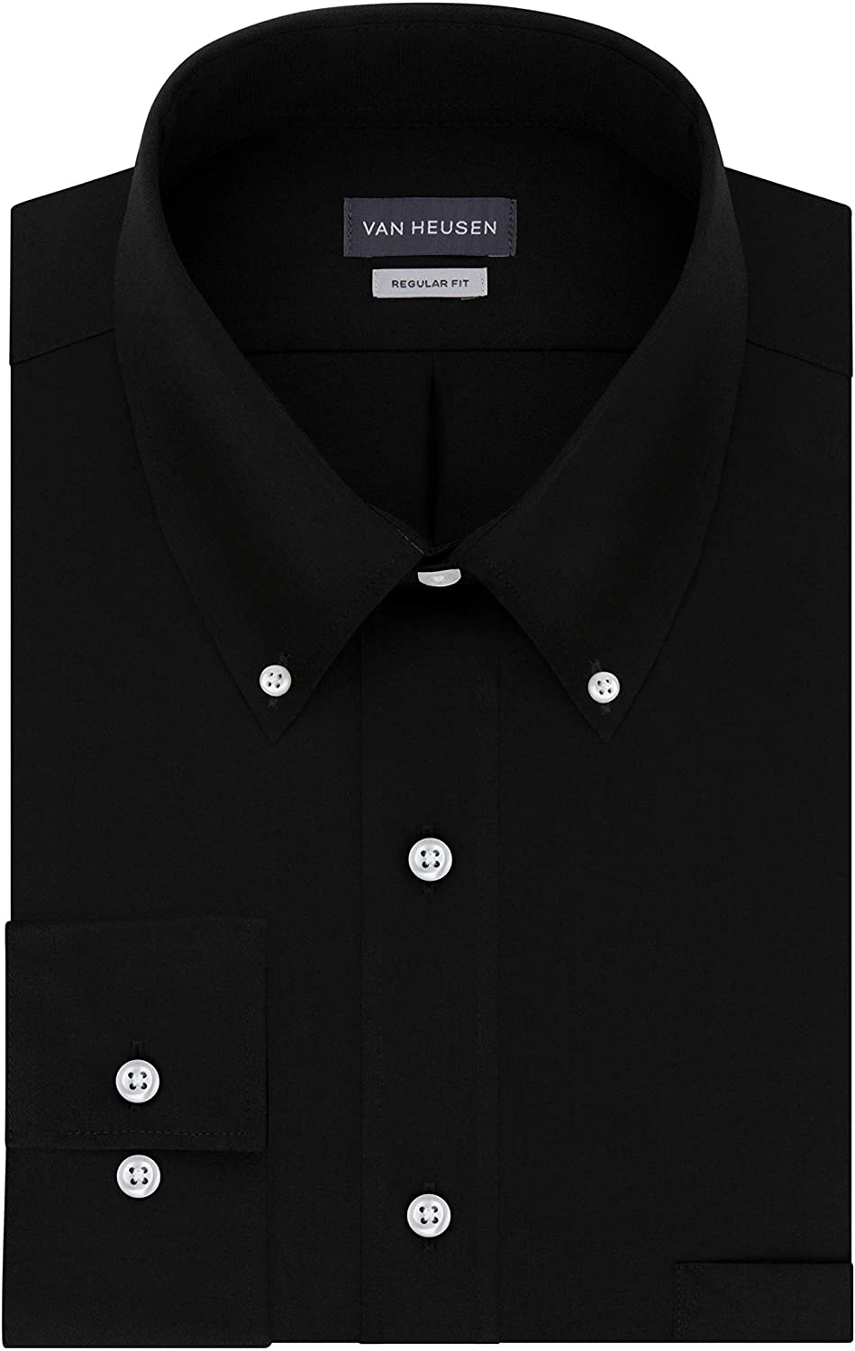 Van heusen button store down collar dress shirts