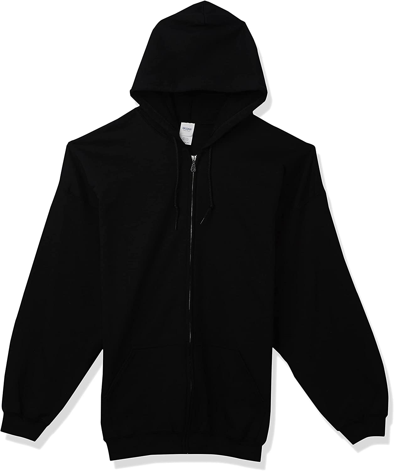 thumbnail 8  - Gildan Men&#039;s Fleece Zip Hooded Sweatshirt, Style G18600