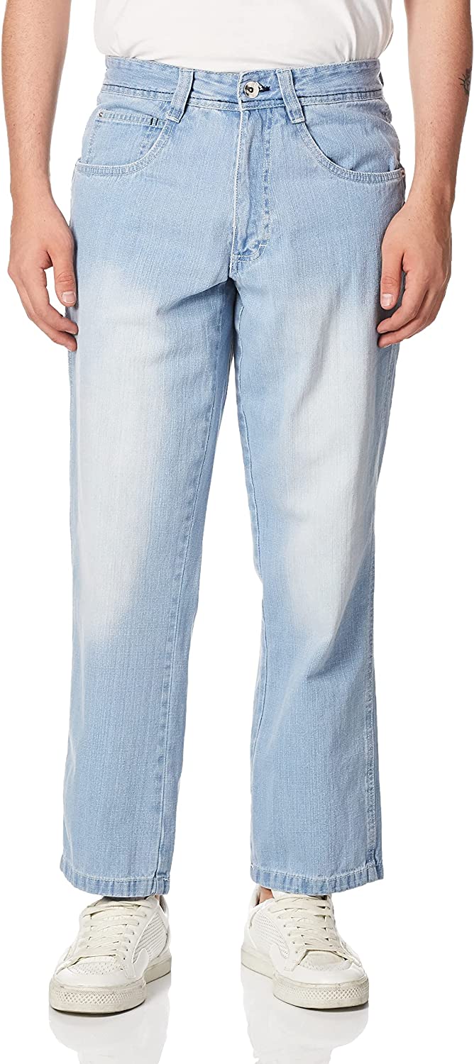 Southpole Mens Relaxed-fit Core Jean 